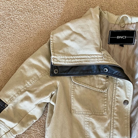 BNCI Utility Style Cargo Coat with Faux Fur - Picture 9 of 10